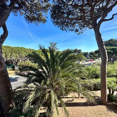 Hyeboug Pour 4 Personnes Dans Avec Piscine Situe Sur Le Port D'hyeres 아파트 히에레